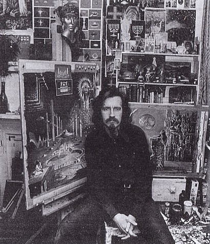 Pennington in his studio 1974